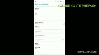 quotGLOBE 4GLTE DEFAULT APN SETTINGSquot [upl. by Eugaet]