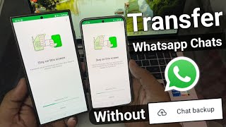 how to transfer whatsapp data to new android phone  Transfer whatsapp data android to android 🔥 [upl. by Westberg]