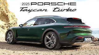 New 2025 Porsche Taycan Turbo Cross Turismo Revealed [upl. by Adolpho465]