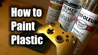 How To Paint Plastic  HD  The Basics [upl. by Houser]