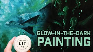 painting with glowing pigment [upl. by Netty]