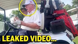 New LEAKED Trump Video Hes TRYING TO HIDE [upl. by Elburt237]