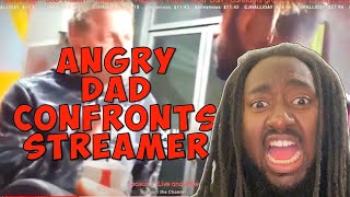 Dad Confronts IRL Streamer For Catcalling Teenage Daughter… [upl. by Dranreb97]