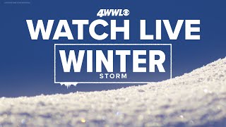 Live Updates Dangerous Winter Storm in Louisiana [upl. by Nhguaval790]