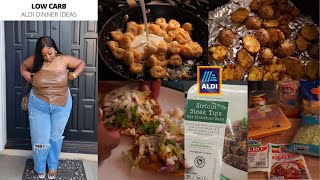 3 Quick and EASY LOW CARB Aldi Dinner Ideas Delicious and Budget Friendly Weight loss [upl. by Nyra]