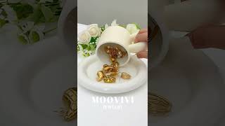 A nice afternoon tea jewelrylover MOOVIVI beatiful happy jewelrymaker jewelry 18kgold [upl. by Arutak325]