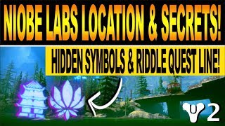 Destiny 2  NIOBE LABS LOCATION Bergusia Forge Secrets amp Hidden Symbol Quest Line Riddle [upl. by Aronoh]