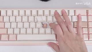 Varmilo minilo mechanical keyboardKailh prestige light switch [upl. by Gitlow]