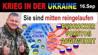 16SEPTEMBER ATACMS FEUERWERK  Ukrainer ERWISCHEN RUSSEN IM MARSCH  UkraineKrieg [upl. by Kermie474]