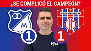 Millonarios 11 Unión Magdalena  Liga Dimayor 2023II  Resumen Goles Táctica por Juan F Cadavid [upl. by Hafeetal]