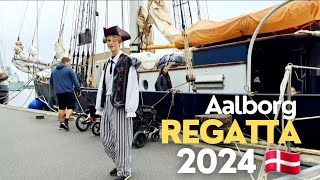 Explore Aalborg Regatta 2024  Vibrant Waterfront amp Festive Walkthrough 🇩🇰 [upl. by Trey]