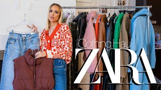 Huge Zara Clothing Haul  Maeve Reilly [upl. by Faydra]