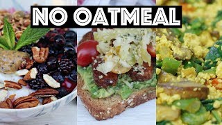 HIGH PROTEIN Vegan Breakfast Ideas [upl. by Gile]