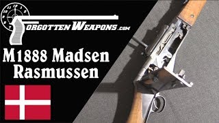 Madsen M1888 Forsøgsrekylgevær The Strangest Semiauto [upl. by Flosser]