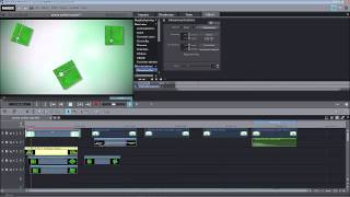 tutorial fondo grafico e scritta 3D  Video Deluxe 2015 Premium [upl. by Richman]