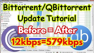 Bittorrent Update Tutorial how to make qbittorrent download faster 2023 how to speed up qbittorrent [upl. by Aldridge345]