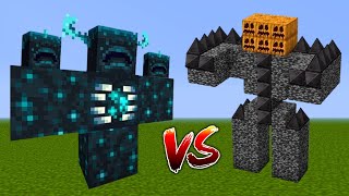 WARDEN vs ALL GOLEMS  Minecraft [upl. by Sanders]