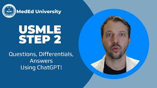 USMLE Step 2 Questions Differential Diagnosis and Answers using ChatGPT [upl. by Annodam318]