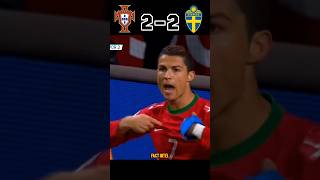 Portugal 🇵🇹 🆚 Sweden🇸🇪🔥Worldcup Qualifier football urcristiano fifa shorts video FactIntel [upl. by Ezzo230]