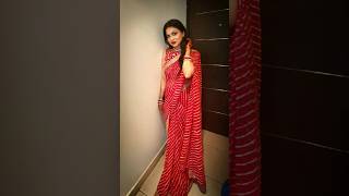 Myntra Saree haul for Karwachauth shortsfeed youtubeshorts myntrahaul karwachauthSaree [upl. by Elleved]