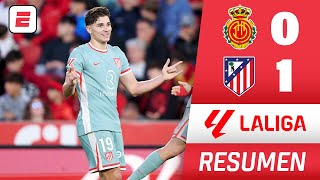 ATLÉTICO DE MADRID GANÓ con GOL DE JULIÁN ÁLVAREZ y asistencia de Simeone 10 vs MALLORCA  La Liga [upl. by Irish972]