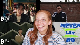 RM Right Place Wrong Person Album MVs  First Time Reaction  V Friends  JK Never Let Go [upl. by Eremehc]