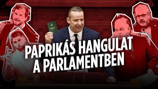 Paprikás hangulat a parlamentben Orbán–Momentum–Toroczkaivita [upl. by Ttekcirc]