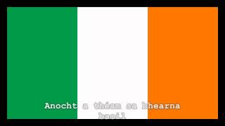 National Anthem of Ireland Instrumental with lyrics [upl. by Agrippina]