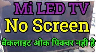 How to fix Mi tv Black Screen Problem Mi Tv Display ProblemMi 43 inch Led Tv Display problem [upl. by Hubbard]