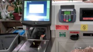 Groton NCR SelfCheckout Register  Shaws Supermarket Iandollis [upl. by Arleyne]