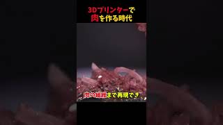 3Dプリンタで肉を作る時代 3Dプリンター海外 精製肉海外インタレ [upl. by Ekram]