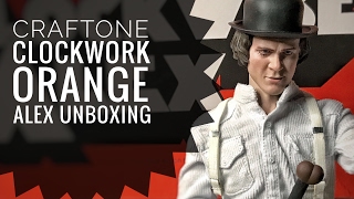 CRAFTONE CLOCKWORK ORANGE CLOCKWISE ALEX 16 SCALE COLLECTIBLE [upl. by Means184]