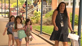 First Day of School Pinchbeck Elementary [upl. by Ecirahs762]