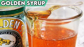 How to Make Golden Syrup  3 Ingredients amp 5 Minutes [upl. by Felipe]