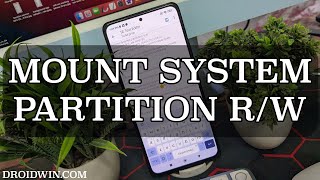 How to Mount System Partition ReadWrite RW on any XiaomiPocoRedmi Device [upl. by Nanreit]