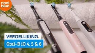 Vergelijking van de OralB iO 4 5 en 6 [upl. by Isdnil]