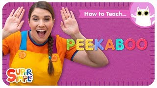 Preschool Teaching Tips How To Teach The quotPeekabooquot Song [upl. by Shirah]