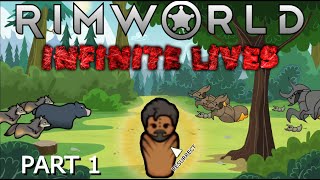 Let’s Play RimWorld Modded Infinite Lives  Part 1 Resurrection [upl. by Valerie9]