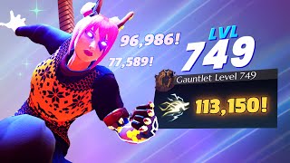 SOLO Level 749 with Tempest RIP Tempest Meta  Dauntless Gauntlet S9 THRAAX [upl. by Consuela]