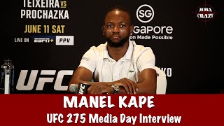 Manel Kape goes off on Deiveson Figueiredo amp clears up USADA situation [upl. by Nav]