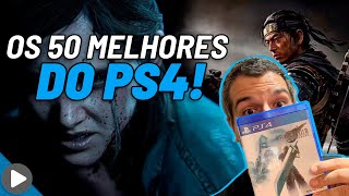 OS 50 MELHORES JOGOS DE PS4 2022 [upl. by Ssirk]