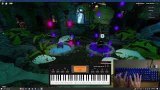 unlasting  Sword Art Online Alicization ED roblox piano [upl. by Pyotr]