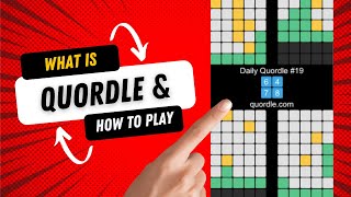 What Is Quordle and How to Play Quordle on your Phone [upl. by Thrasher]