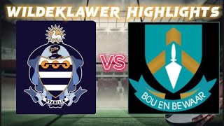 WILDEKLAWER HIGHLIGHTS  Grey College vs Garsfontein 1st XVs  2023 [upl. by Lewison]