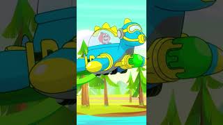 Save CASTOROIDES dinoman dinosaur animation kids [upl. by Mandler]