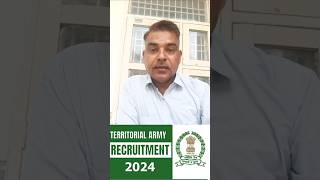 Territorial Army Recruitment 62 Vacancy reel army [upl. by Arytahs]