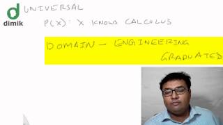 CS101  Discrete Mathematics  Propositional Function and Quantifier [upl. by Desiree]