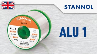 ALU 1 – the new solder wire for aluminium [upl. by Erdei]