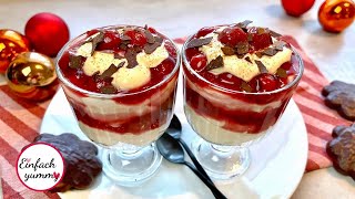 Weihnachten im Glas ✨🎄🎅🏻 Unser Weihnachtsdessert 2022 ✨ Thermomix® TM5TM6 [upl. by Tavey]