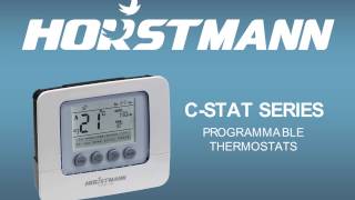 Horstmann CSTAT Thermostat Range [upl. by Llenwad]